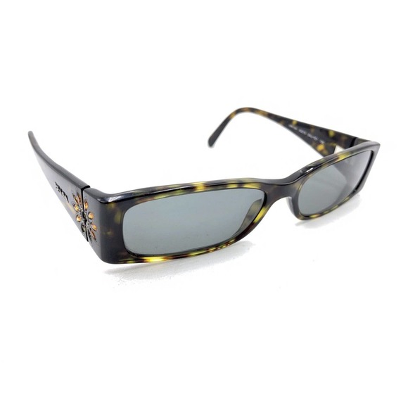 Prada VPR 18H 2AU-1O1 Brown Tortoise Eyeglasses Frames 52-15 135 Italy Designer - Picture 1 of 12